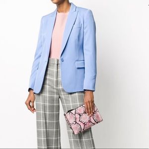 STELLA MCCARTNEY SNAKE CLUTCH PINK WRISTLET NEW